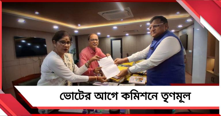 নির্বাচনের আগে টাকার আমদানি থেকে বহিরাগত: তিন দাবিতে কমিশনে তৃণমূল