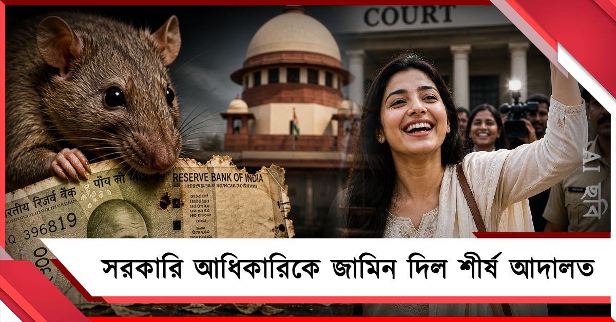 ঘুষের টাকা ইঁদুরের পেটে! সরকারি আধিকারিকে জামিন দিল শীর্ষ আদালত
