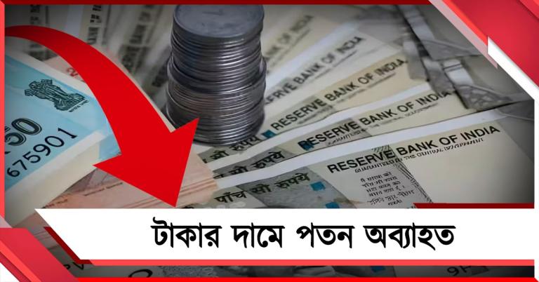 ঝুঁকি নিচ্ছেই না বিনিয়োগকারীরা, টাকার দামে পতন অব্যাহত