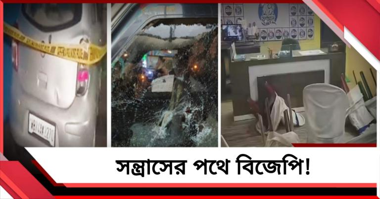 জিতেই সন্ত্রাসের পথে বিজেপি! দিকে দিকে বোমাবাজি-আগুন, মৃত বেড়ে ৭