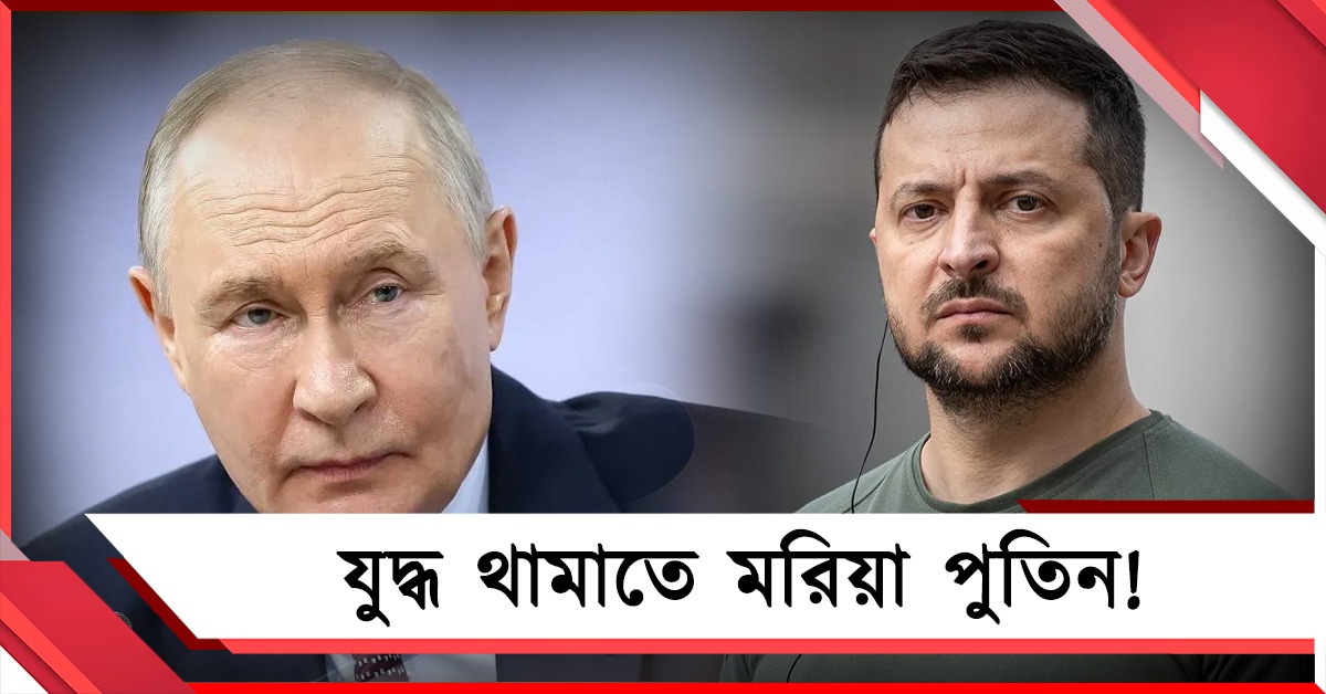 যুদ্ধ থামাতে মরিয়া পুতিন! অবশেষে শান্তি চুক্তির পথে রাশিয়া-ইউক্রেন