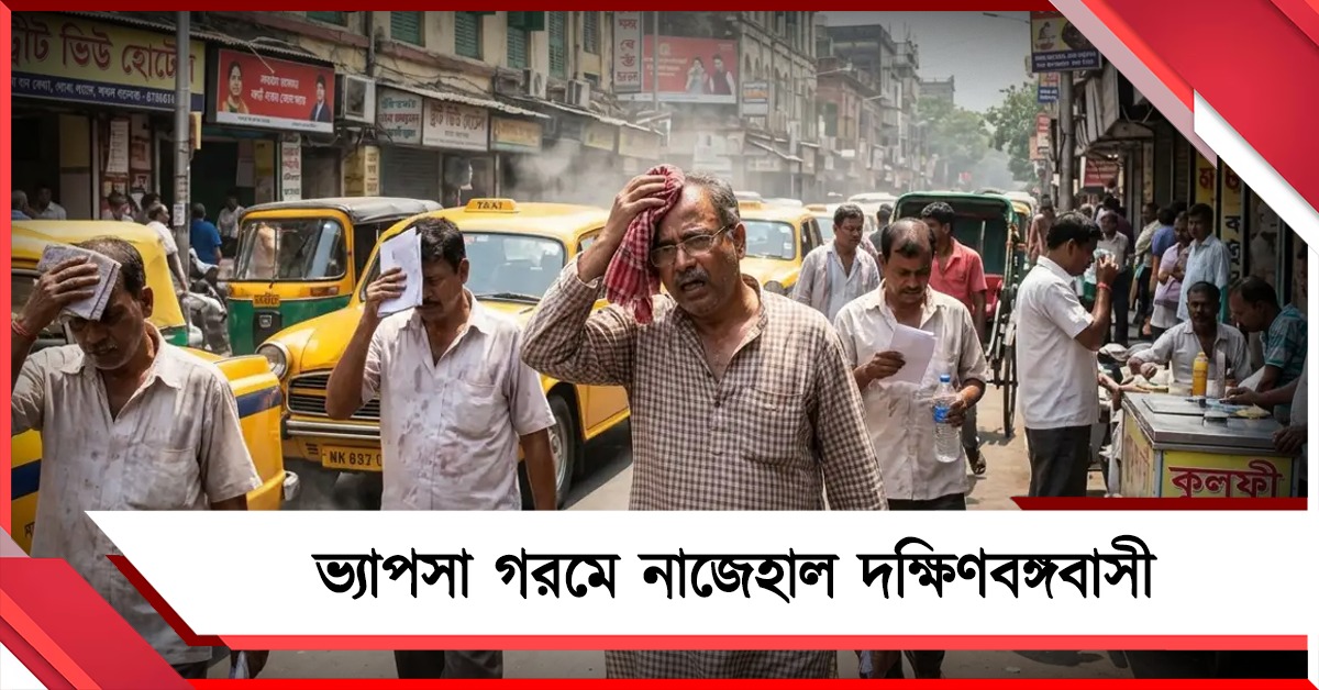 ভ্যাপসা গরমে নাজেহাল দক্ষিণবঙ্গবাসী, স্বস্তির বৃষ্টি উত্তরে