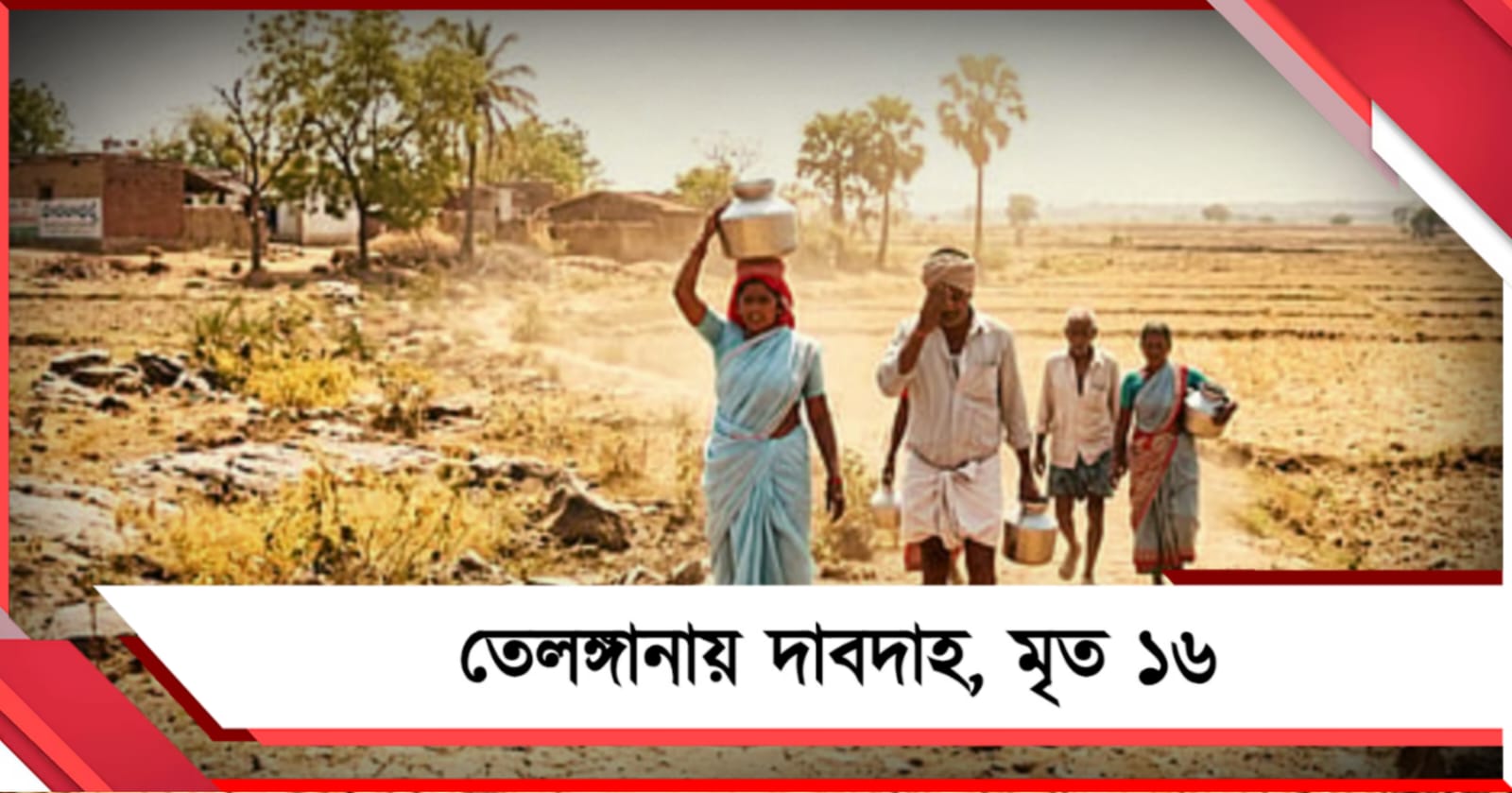 রেকর্ড গরমে পুড়ছে তেলঙ্গানা! দাবদাহ-লু-এর জোড়া ফলায় মৃত অন্তত ১৬