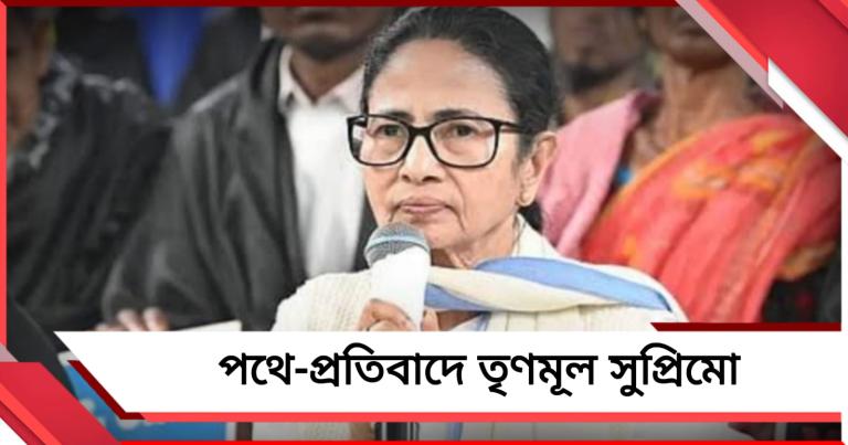 পথে-প্রতিবাদে তৃণমূল সুপ্রিমো, মমতার কর্মসূচির কথা জানিয়ে চিঠি গেল পুলিশে
