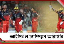 IPL: মেগা ফাইনালে কিং কোহলিই, টানা দ্বিতীয়বার খেতাব জয় আরসিবির