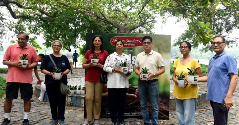 পরিবেশ দিবসে সচেতনতার বার্তা শ্যাম সুন্দর কোং জুয়েলার্সের