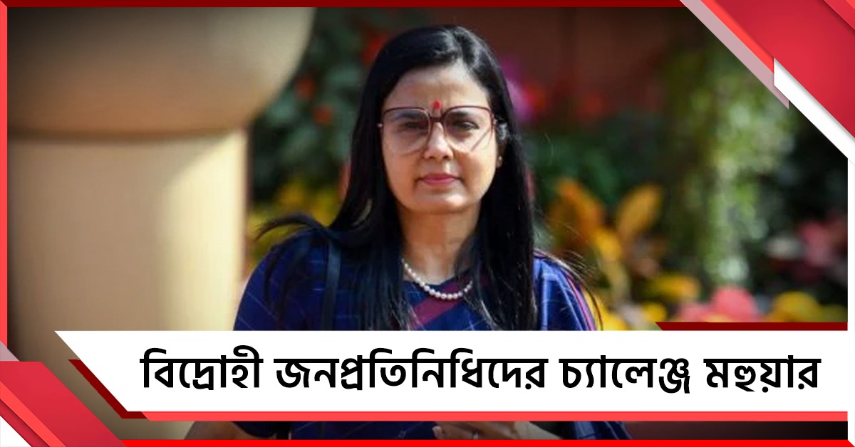 ক্ষমতা থাকলে ১৯ সাংসদ বিজেপির টিকিটে লড়ুক! বিশ্বাসঘাতকদের চ্যালেঞ্জ মহুয়ার