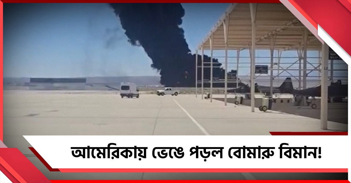 আমেরিকায় ভেঙে পড়ল বোমারু বিমান! মৃত্যু ৮ জনের