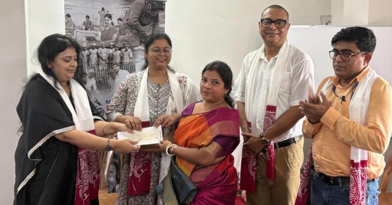 ধাপা এলাকার মহিলাদের জন্য পাটশিল্প প্রশিক্ষণ কর্মশালা মার্লিন গ্রুপ- DRCSC- টিডিএইচ সুইস হোমসের